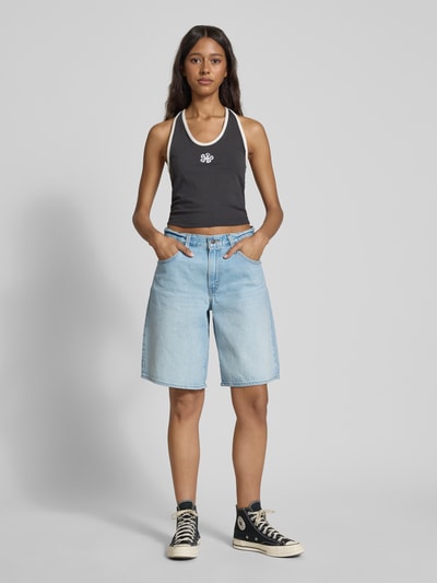 Levi's® Bermudy o kroju baggy fit z przetarciami i wpuszczanymi kieszeniami Jasnoniebieski 1