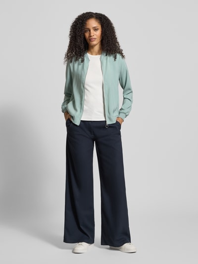 VERO MODA Regular Fit Bomberjacke mit College-Kragen Modell 'COCO' Schilf 1