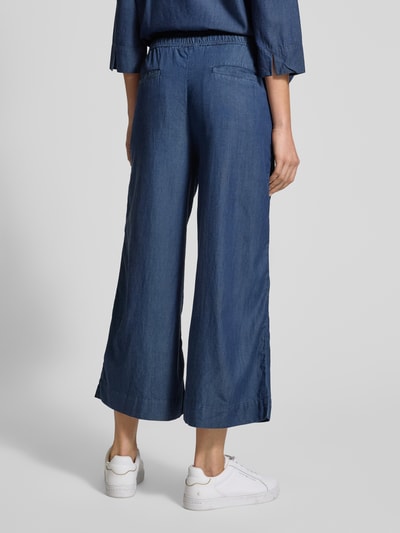 Christian Berg Woman Wide Leg Culotte in Denim-Optik Marine 5