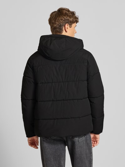 Jack & Jones Kurtka pikowana z kapturem Czarny 5