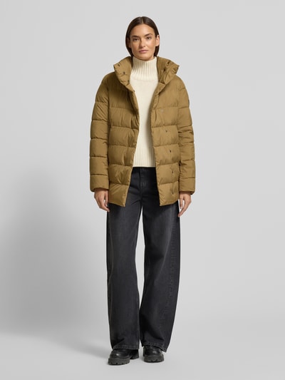 ECOALF Puffer Jacket mit Stehkragen Modell 'MOORE' Camel 1