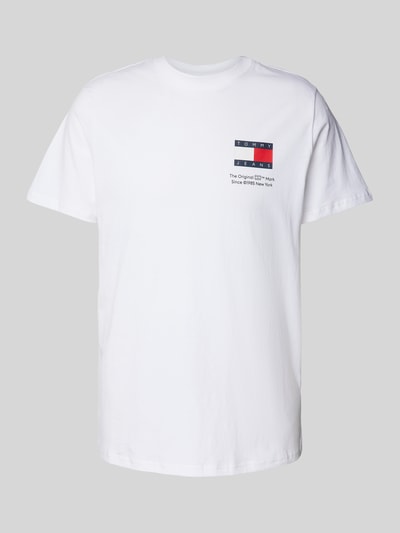 Tommy Jeans T-shirt z nadrukiem z logo Biały 2