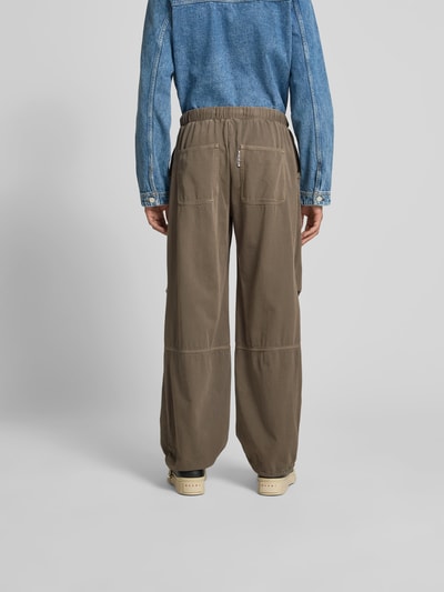 WON HUNDRED Trackpants mit elastischem Bund Khaki 5