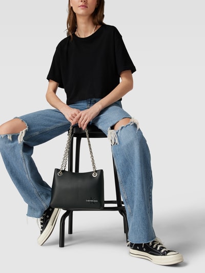 Calvin Klein Jeans Shopper met labeldetail Zwart - 1