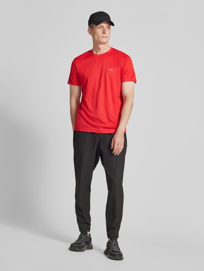 Christian Berg Men T-shirt met ronde hals Rood - 1