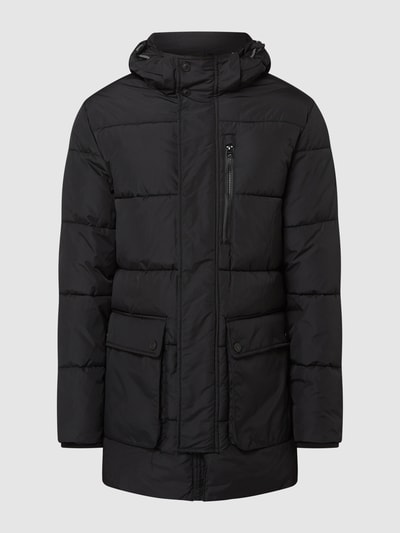 Tom Tailor Parka mit abnehmbarer Kapuze - wasserabweisend Black 2