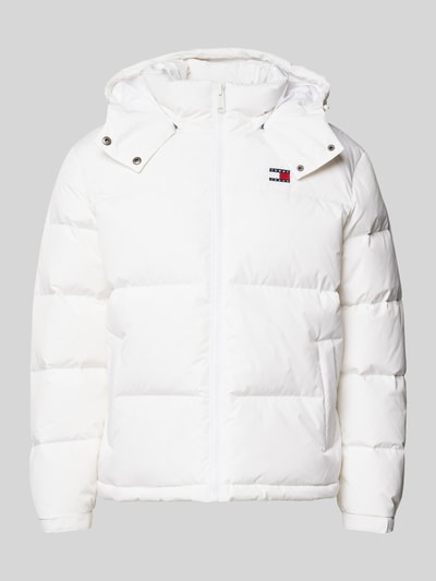 Tommy Jeans Daunenjacke mit Label-Badge Modell 'ALASKA' Weiss 1