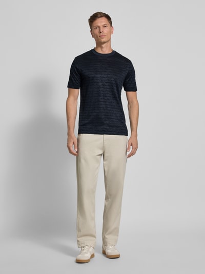 Emporio Armani T-Shirt mit Rundhalsausschnitt Marine 1