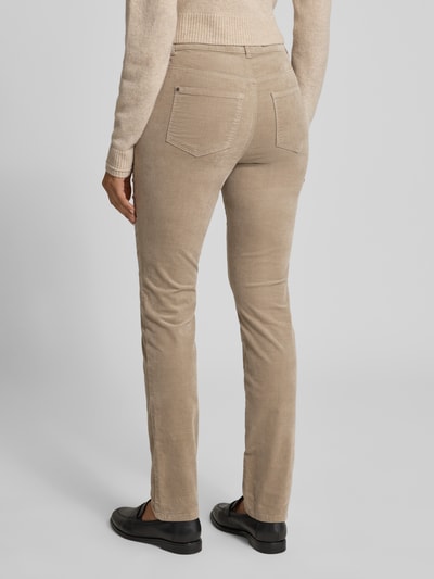 Christian Berg Woman Stoffen broek met 5-pocketmodel Steengrijs - 5
