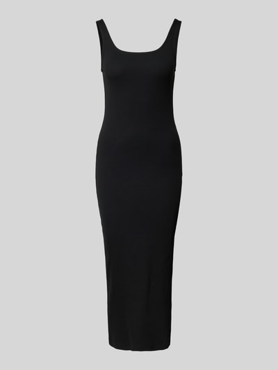 Vero Moda Figurbetontes Freizeitkleid mit Seitenschlitz Modell 'CHLOE' Black 2
