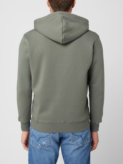 Alpha Industries Hoodie mit Label-Print Dunkelgruen 5