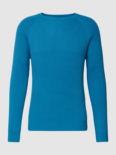 s.Oliver RED LABEL Strickpullover mit Rundhalsausschnitt Modell 'Strickpullover' Hellblau 2