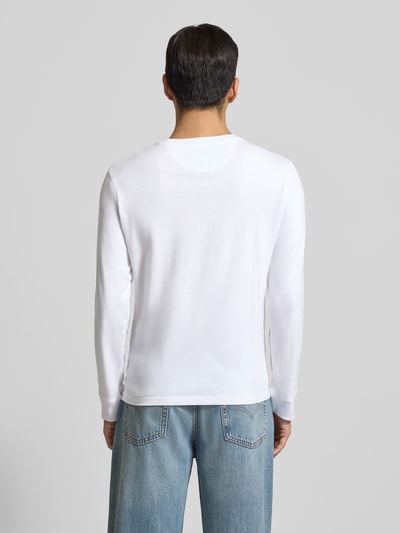 Scotch & Soda Shirt met lange mouwen en ribboorden Wit - 5