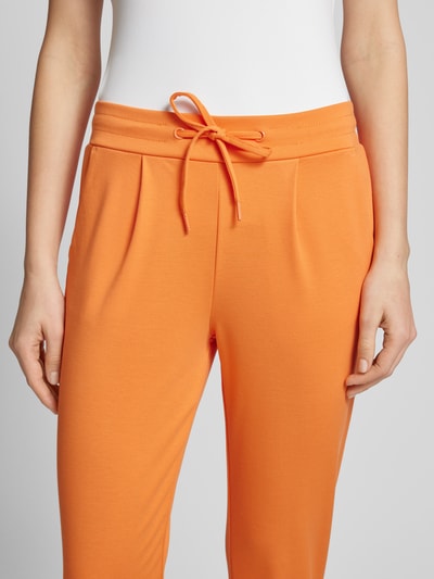 ICHI Slim Fit Sweatpants mit Tunnelzug Modell 'KATE' Orange 3