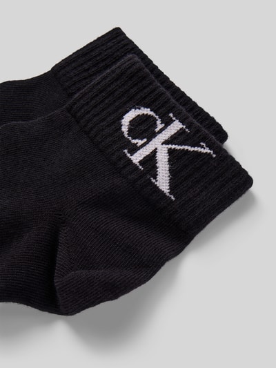 Calvin Klein Jeans Socken mit Label-Schriftzug im 2er-Pack Black 2