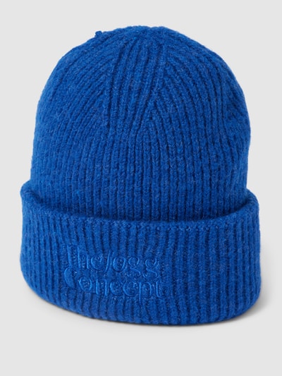 TheJoggConcept Beanie mit Label-Stitching Marine 1