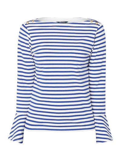 Lauren Ralph Lauren Shirt mit Trompetenärmeln  Marine 2