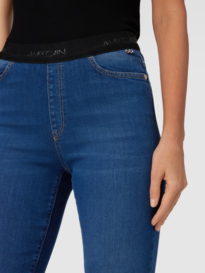 Marc Cain Jeans met elastische band, model 'SIENA' Blauw - 3