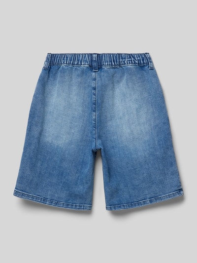 s.Oliver RED LABEL Relaxed Fit Jeansshorts im Used-Look Blau 3