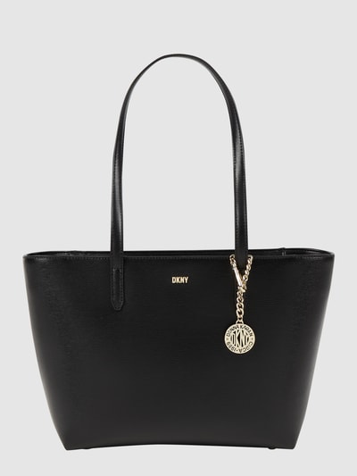 DKNY Torba tote ze skóry model ‘Bryant’ Czarny 1