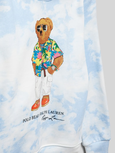 Polo Ralph Lauren Teens Hoodie mit Motiv-Print in Blau Teens Blau 2