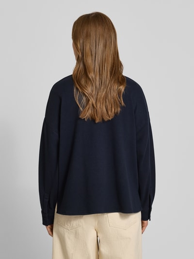 Weekend Max Mara Oversized overhemdblouse met katoen, model 'NANCY' Marineblauw - 5