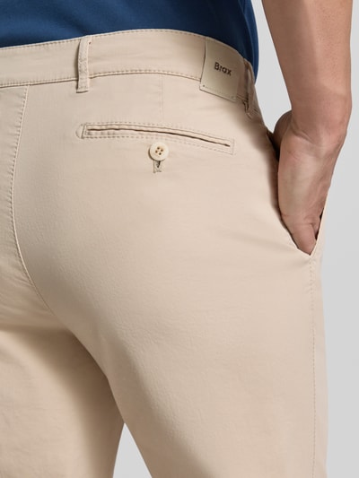 Brax Gerade Hose aus Viskose-Mix Modell 'Everest' Beige 3