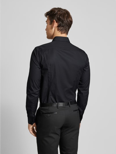 BOSS Slim Fit Business-Hemd mit Kentkragen Black 5