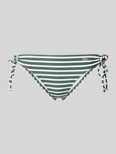 VENICE BEACH Bikinihose mit seitlicher Schnürung Oliv 1