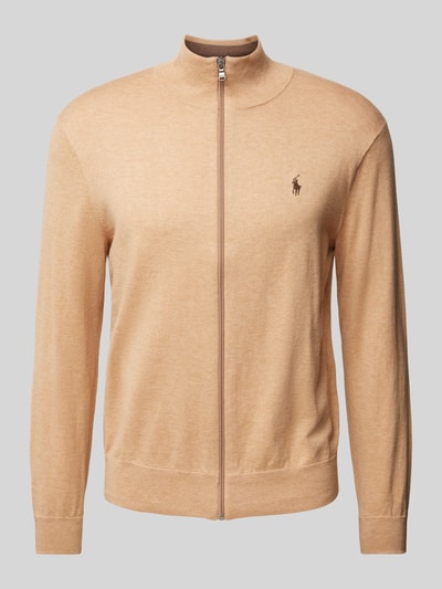 Polo Ralph Lauren Cardigan mit Logo-Stitching Camel 2