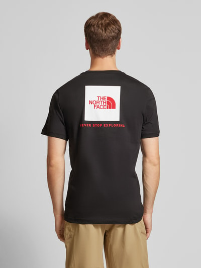 The North Face T-shirt z nadrukiem z logo Czarny 5