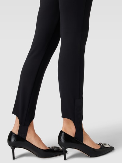 BOSS Leggings mit Fußschlaufen Modell 'Teneta' Black 3