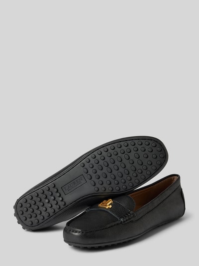 Lauren Ralph Lauren Loafer mit Label-Detail Modell 'BARNSBURY' Black 4