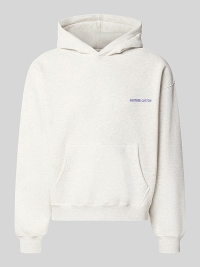 ANOTHER COTTON LAB Relaxed Fit Hoodie aus Baumwoll-Mix Modell 'Sunday' Mittelgrau 2