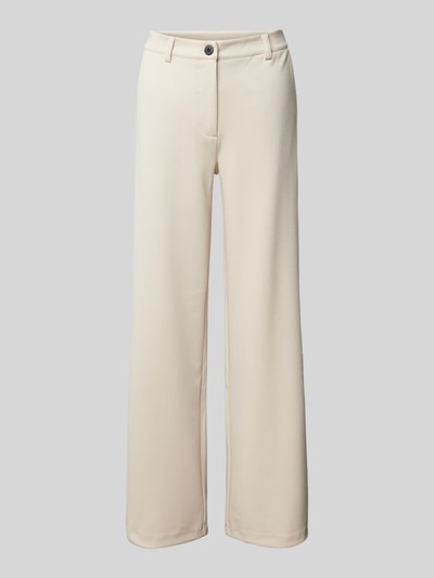 FREE/QUENT Broek met steekzakken opzij, model 'Nanni' Beige - 2