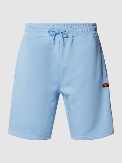 Ellesse Sweatshorts mit Label-Stitching Modell 'TURI' Hellblau 2