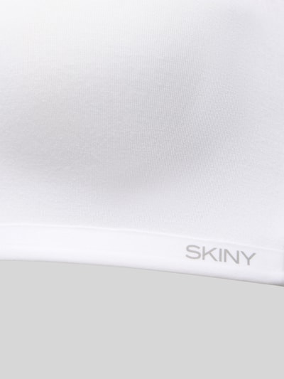 Skiny Bralette mit verstellbaren Trägern und Hakenverschluss Weiss 2