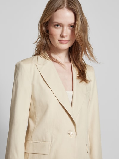 Weekend Max Mara Blazer mit Reverskragen Modell 'QUITO' Sand 3