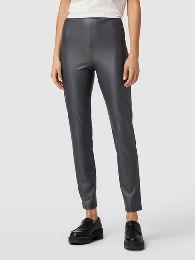 MaxMara Leisure Stoffen broek met elastische band, model 'ZEFIR' Middengrijs - 4