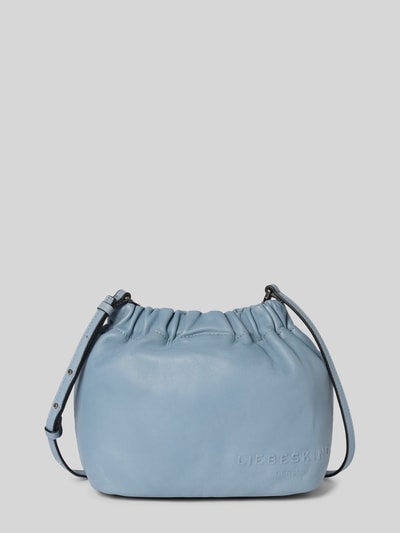 LIEBESKIND BERLIN Handtasche mit Label-Detail Modell 'CLOUD' Rauchblau 2