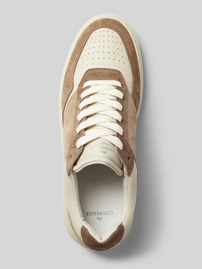 Copenhagen Sneaker mit Schnürverschluss Beige 3