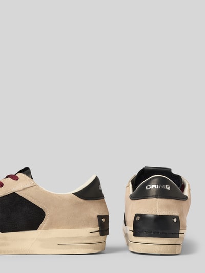 Crime London Sneaker aus Leder mit Schnürung Modell 'SK8 DELUXE' Black 2