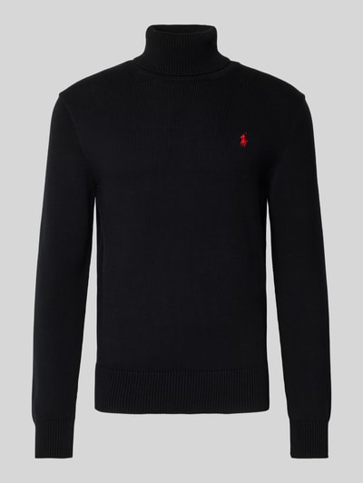 Polo Ralph Lauren Strickpullover mit Rollkragen BLACK 1