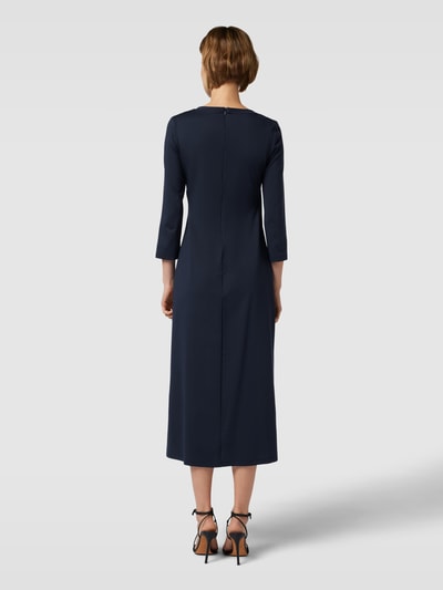 Weekend Max Mara Midi-jurk van lyocellmix met ronde hals, model 'GESSY' Marineblauw - 5