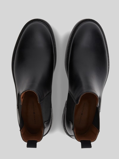 Tommy Hilfiger Chelseas aus echtem Rindsleder Black 4
