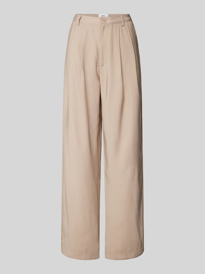 moves Wide Leg Stoffhose mit Eingrifftaschen Modell 'Nimma 1867' Sand 2