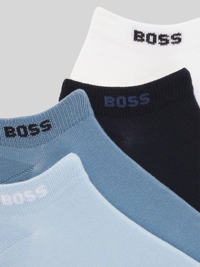 BOSS Sneaker-Socken aus Baumwoll-Mix im 5er-Pack Modell '5P AS UNI CC' Blau 3