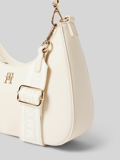 Tommy Hilfiger Handtasche mit Logo-Applikation Offwhite 3