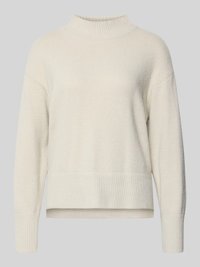 Betty Barclay Gebreide pullover met opstaande kraag Beige - 2