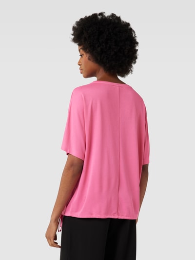 Tom Tailor T-Shirt mit Tunnelzug am Saum Pink 5